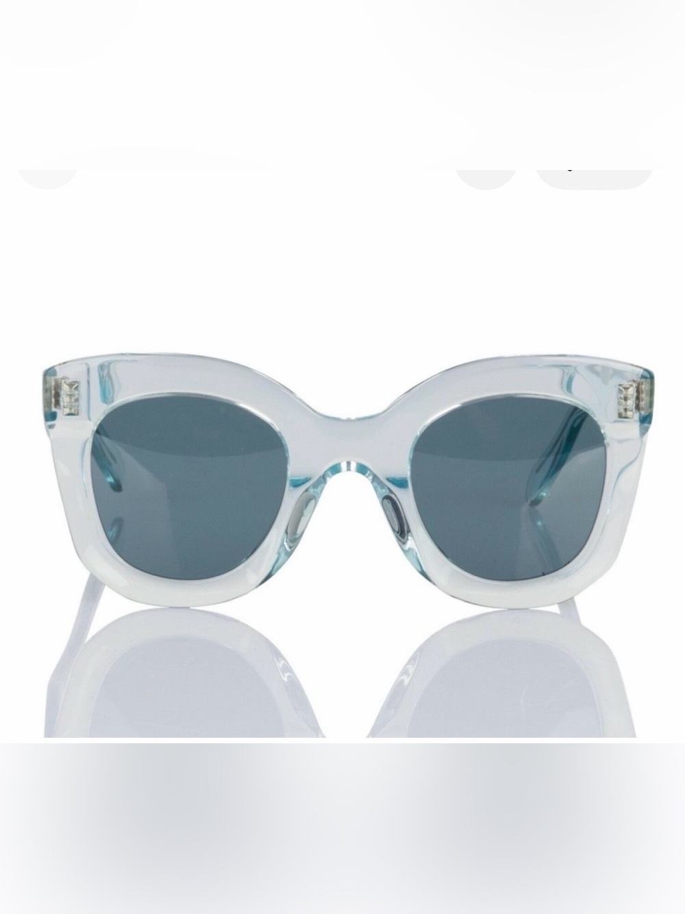 Celine translucent sunglasses with dark lenses